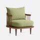 Willow Single Sofa, L89, Walnut Brown Willow Single Sofa, L89, Walnut Brown